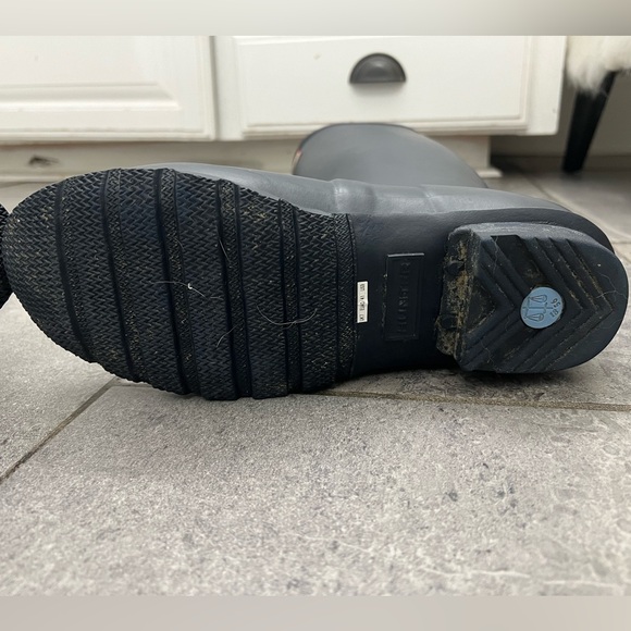 Navy Hunter Boots - Picture 9 of 16